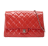 Jumbo Timeless Single Flap, &pound;1,700, Handbags, Red, Patent Leather, Front view